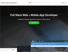 Tablet Screenshot of mohammedlakkadshaw.com